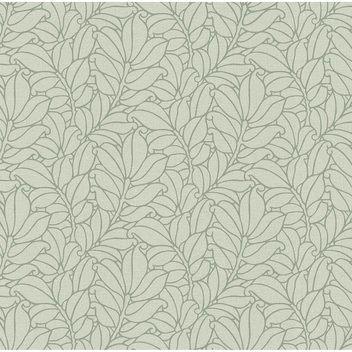 coraline-green-leaf-wallpaper-york-wallcoverings-2971-86320 - York Wallcoverings Papel pintado