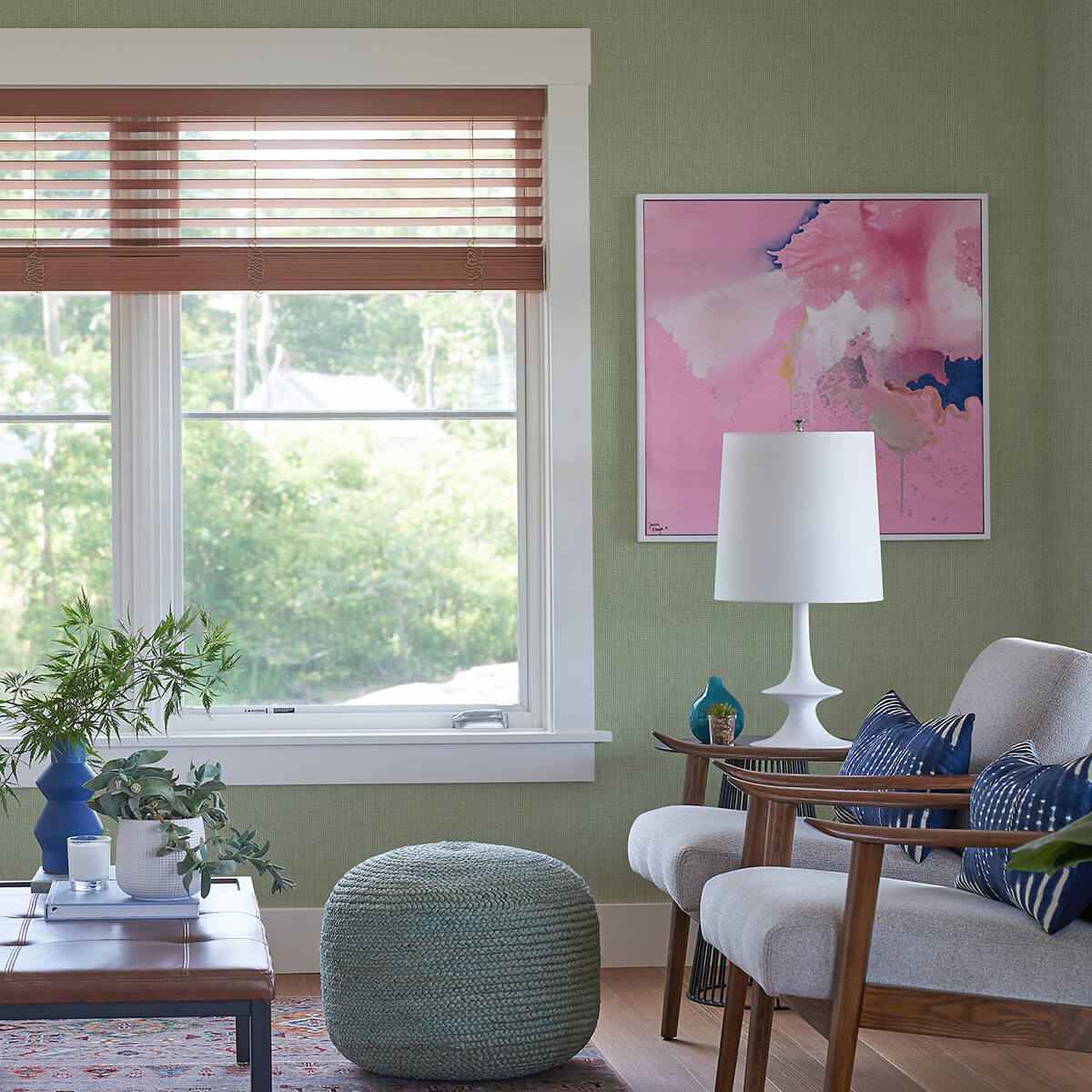 Dunstan Green Basketweave Wallpaper - York Wallcoverings - 2971-86325 - York Wallcoverings Wallpaper
