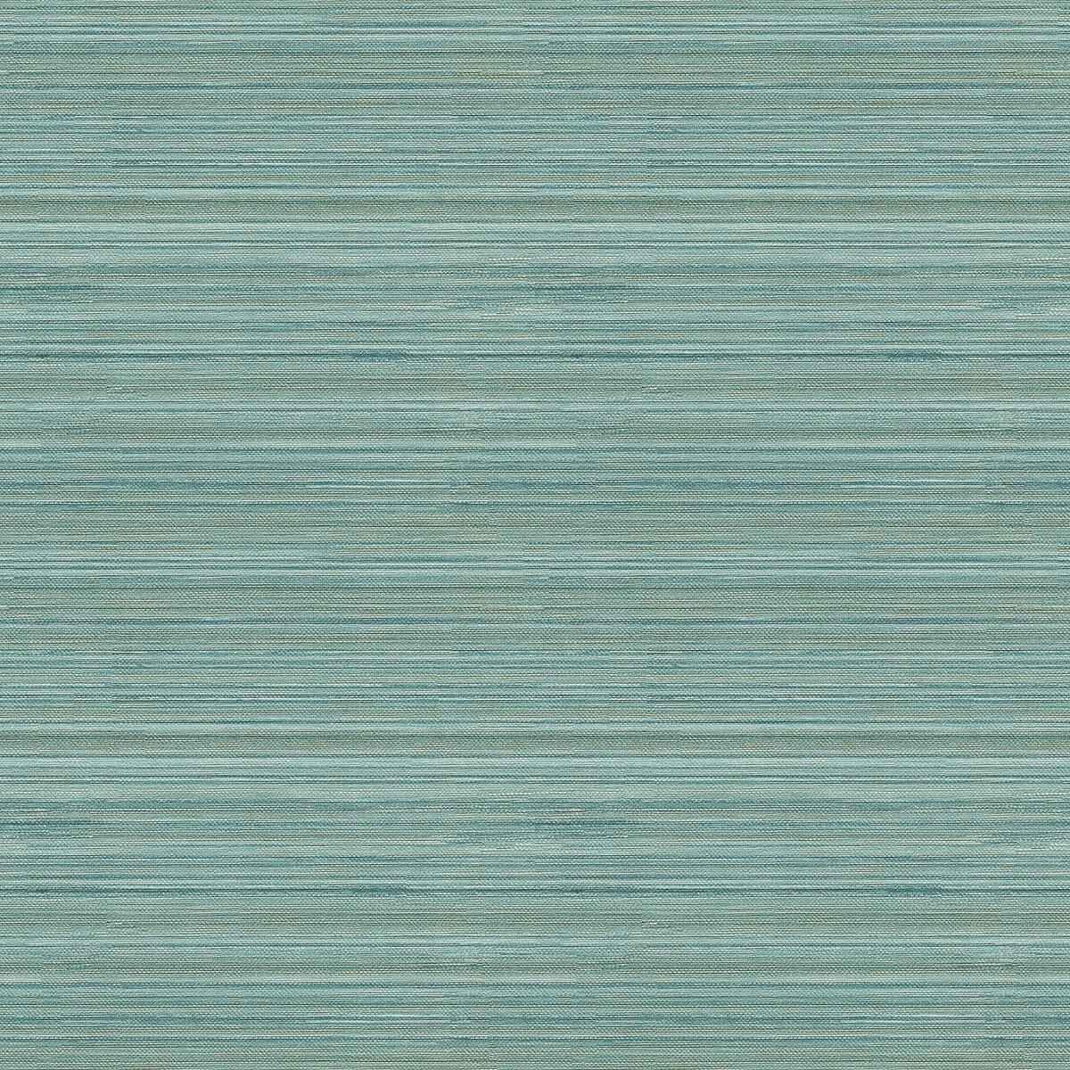 Skyler Teal Striped Wallpaper - York Wallcoverings - 2971-86347