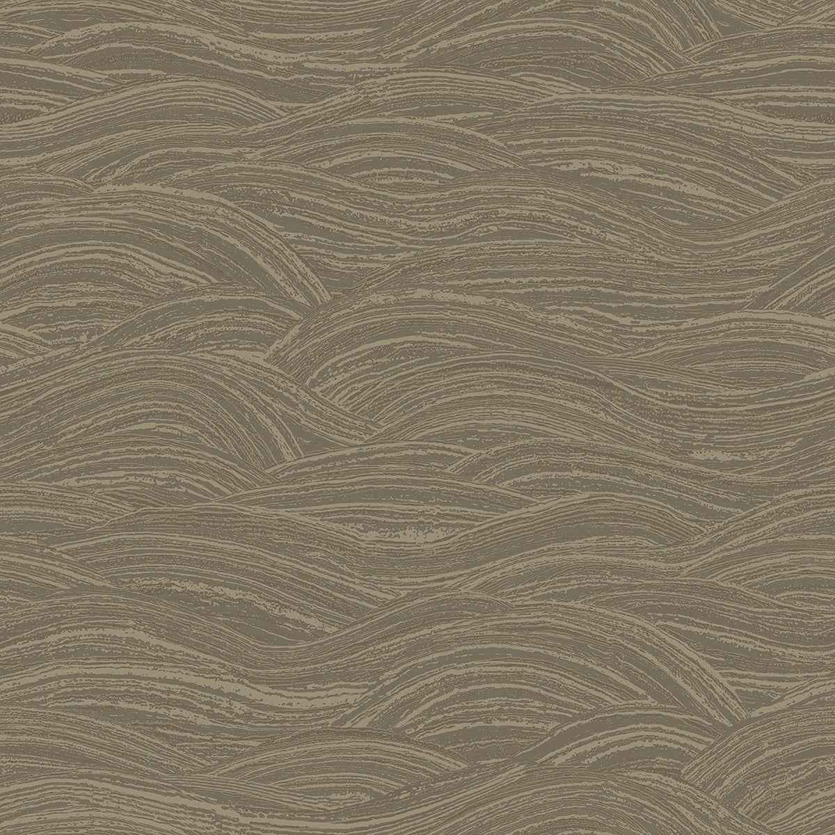 Leith Gold Zen Waves Wallpaper - York Wallcoverings - 2971-86364