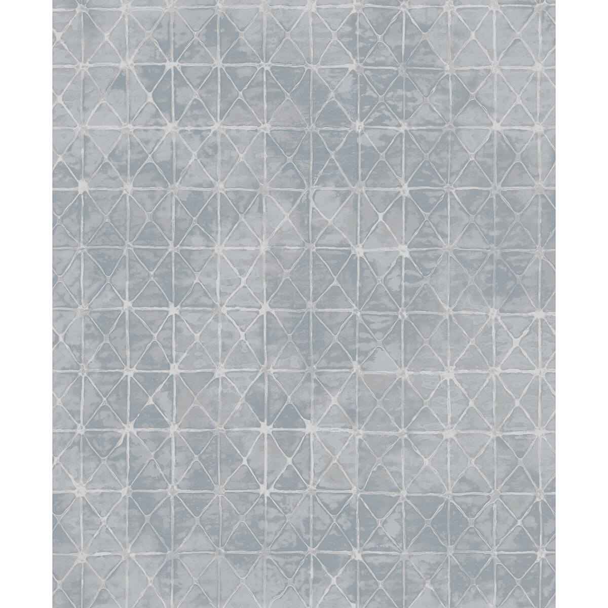 Odell Light Blue Antique Tiles Wallpaper - York Wallcoverings - 2971-86373