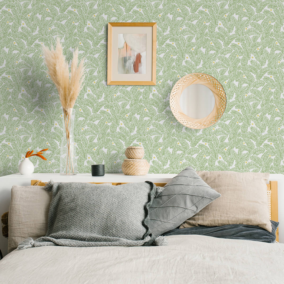 green-fernanda-peel-and-stick-wallpaper-york-wallcoverings-nus4159 - York Wallcoverings Wallpaper