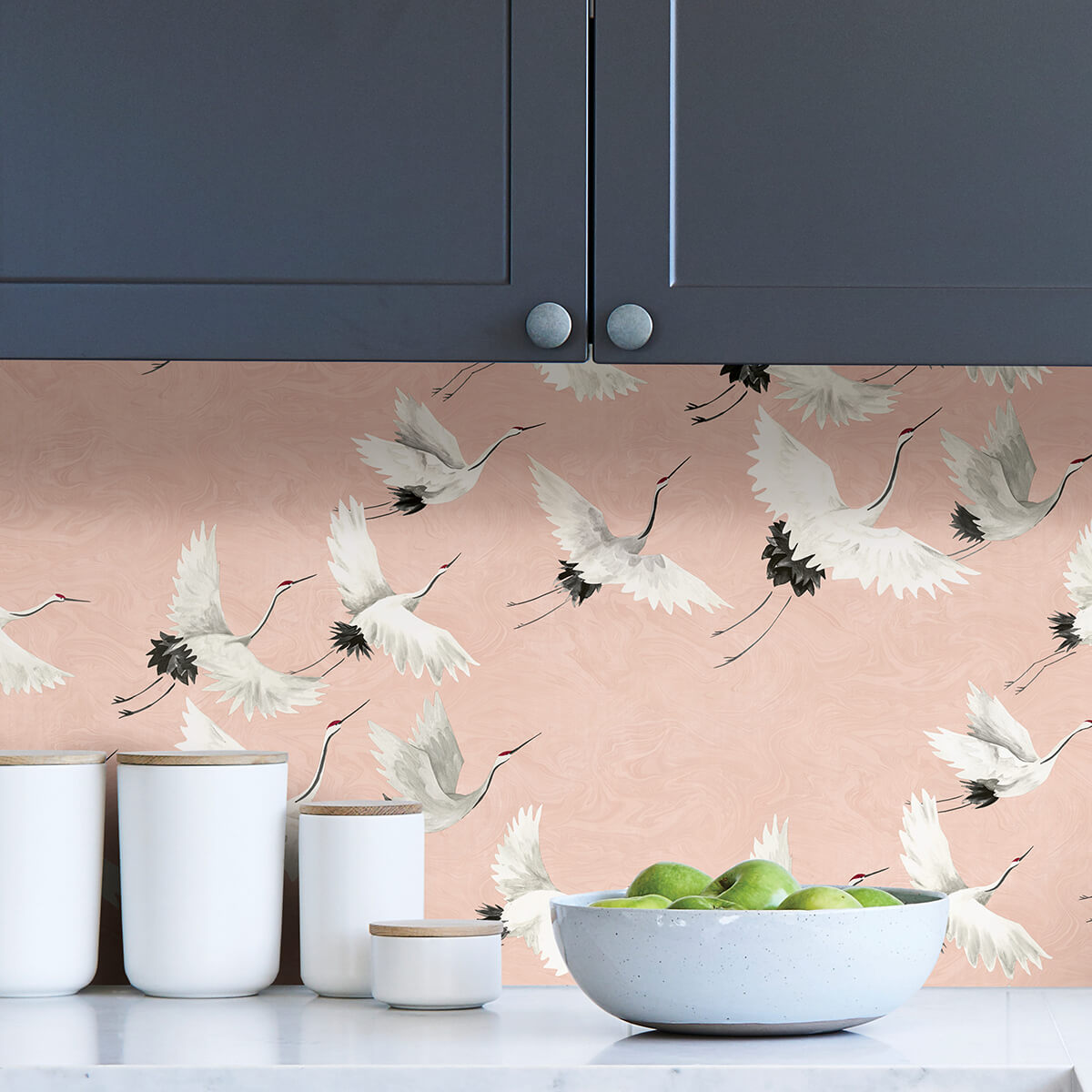 pink-halcyon-peel-and-stick-wallpaper-york-wallcoverings-nus4299 - York Wallcoverings Wallpaper