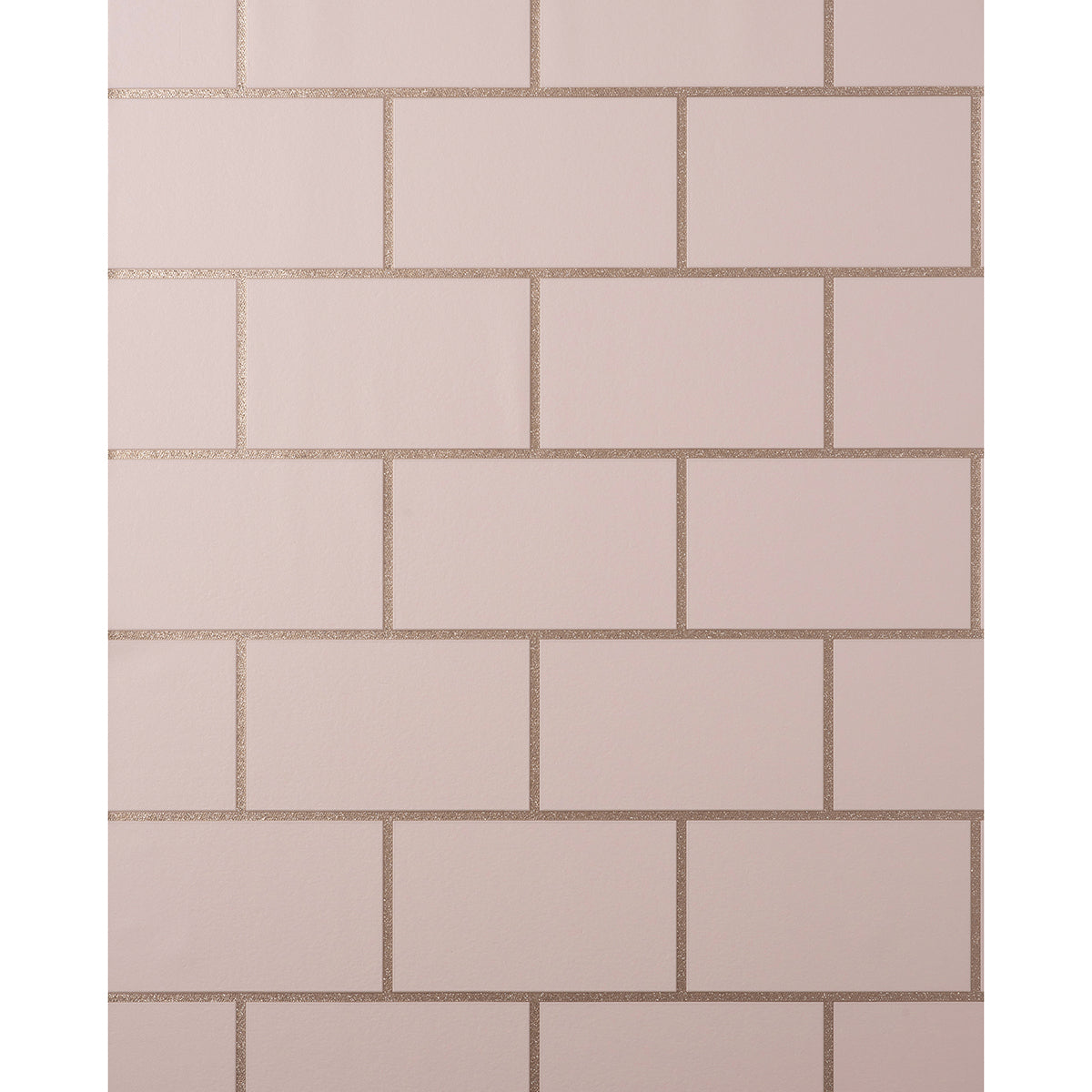 metro-rose-gold-tile-wallpaper-york-wallcoverings-m1635 - York Wallcoverings Wallpaper