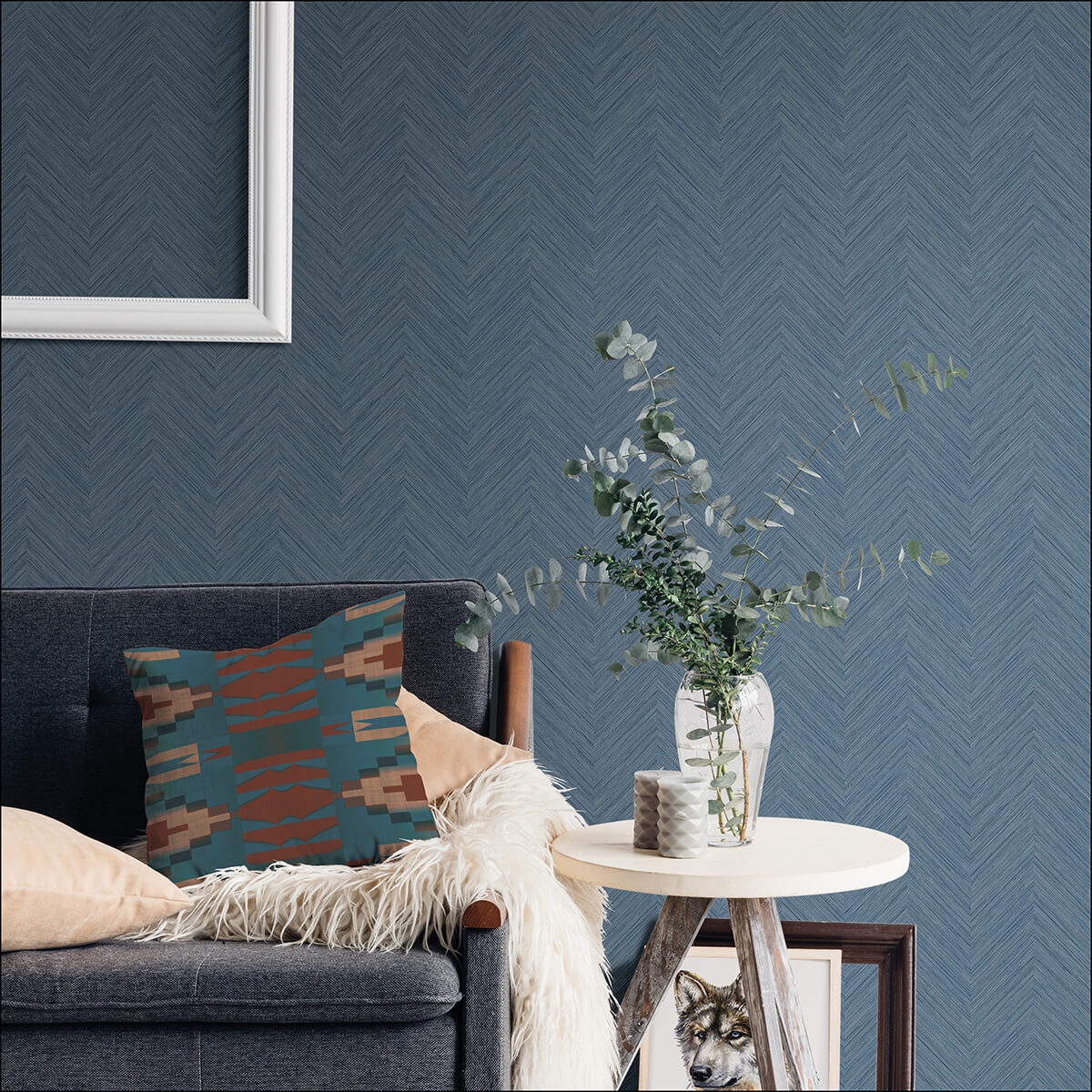 blue-sampson-peel-and-stick-wallpaper-york-wallcoverings-nus4399 - York Wallcoverings Wallpaper