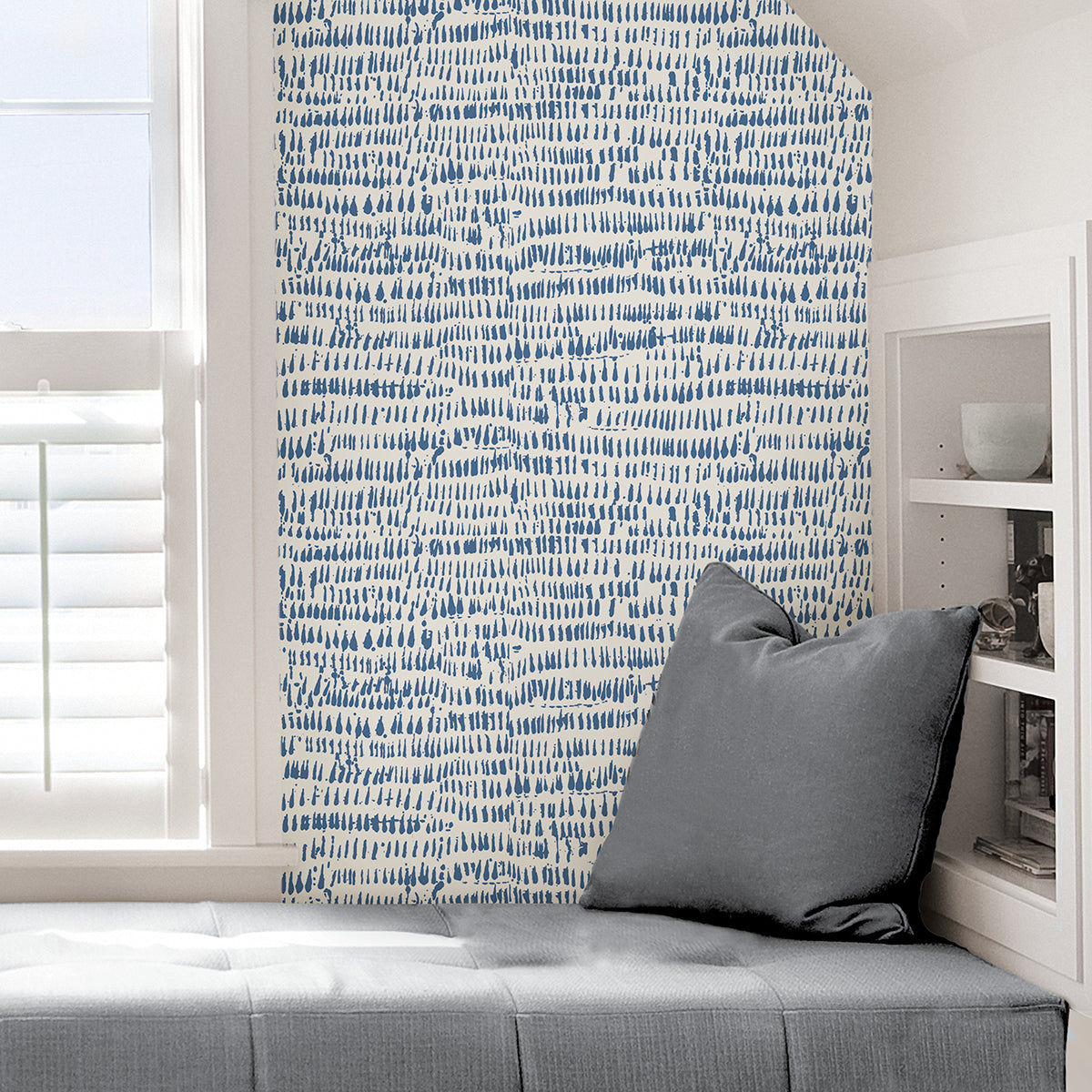 blue-kylver-peel-and-stick-wallpaper-york-wallcoverings-nus4284 - York Wallcoverings Wallpaper