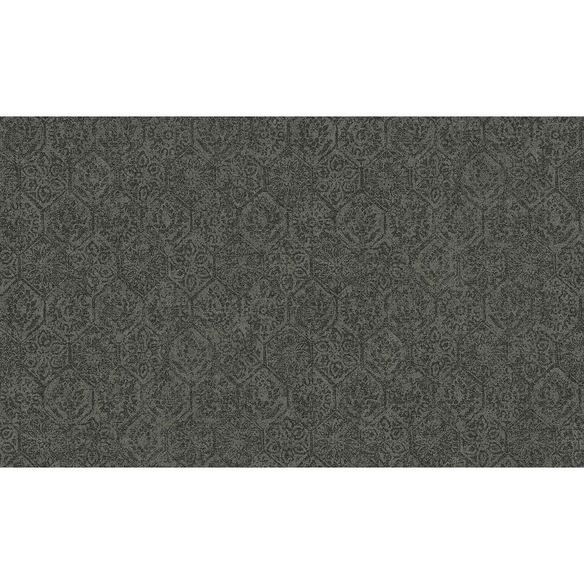 Edsel Charcoal Geometric Wallpaper - York Wallcoverings - 4044-38022-3