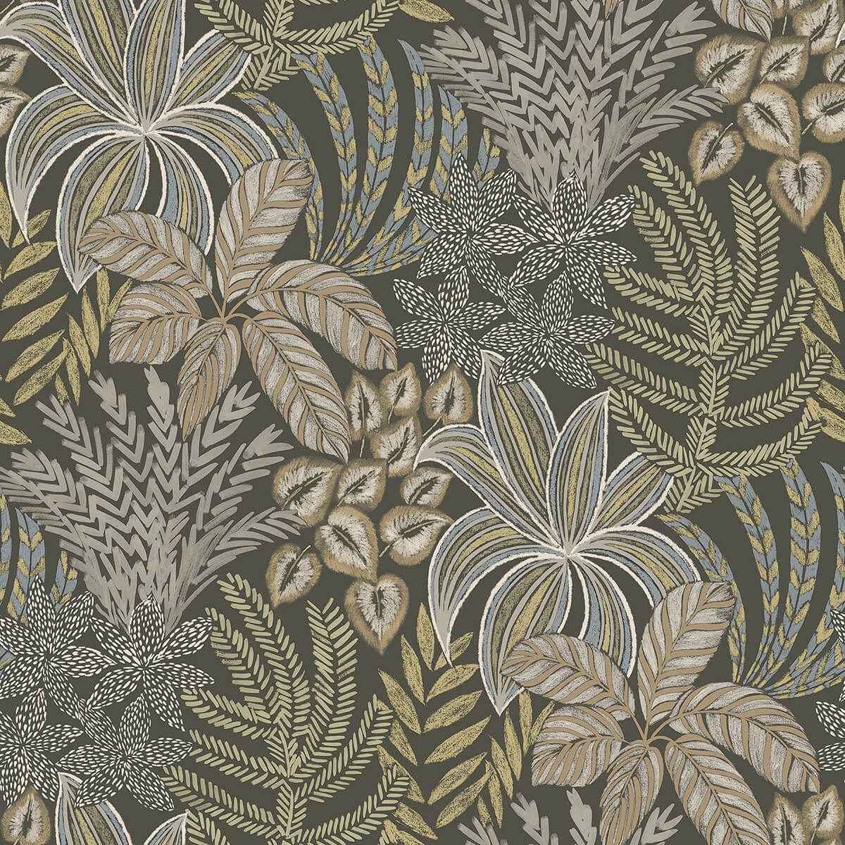 sumner-brown-woodland-botanical-wallpaper-york-wallcoverings-2970-13903 - York Wallcoverings Wallpaper