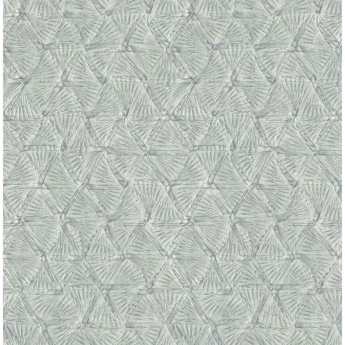 wright-slate-textured-triangle-wallpaper-york-wallcoverings-2970-26116 - York Wallcoverings Wallpaper