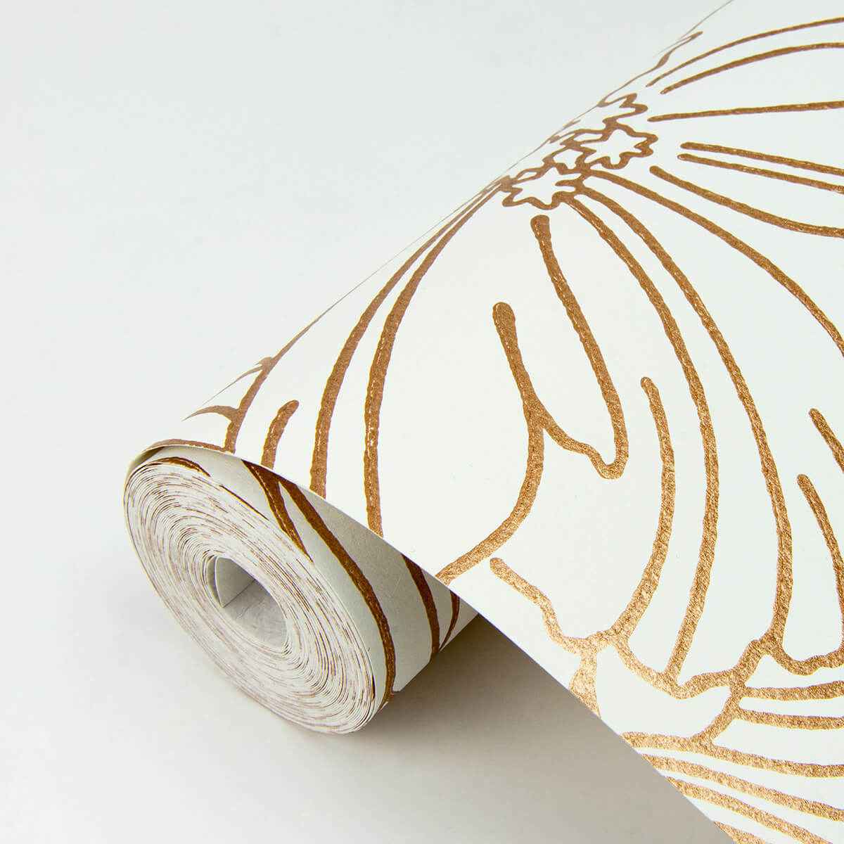 selwyn-copper-floral-wallpaper-york-wallcoverings-2970-87358 - York Wallcoverings Wallpaper