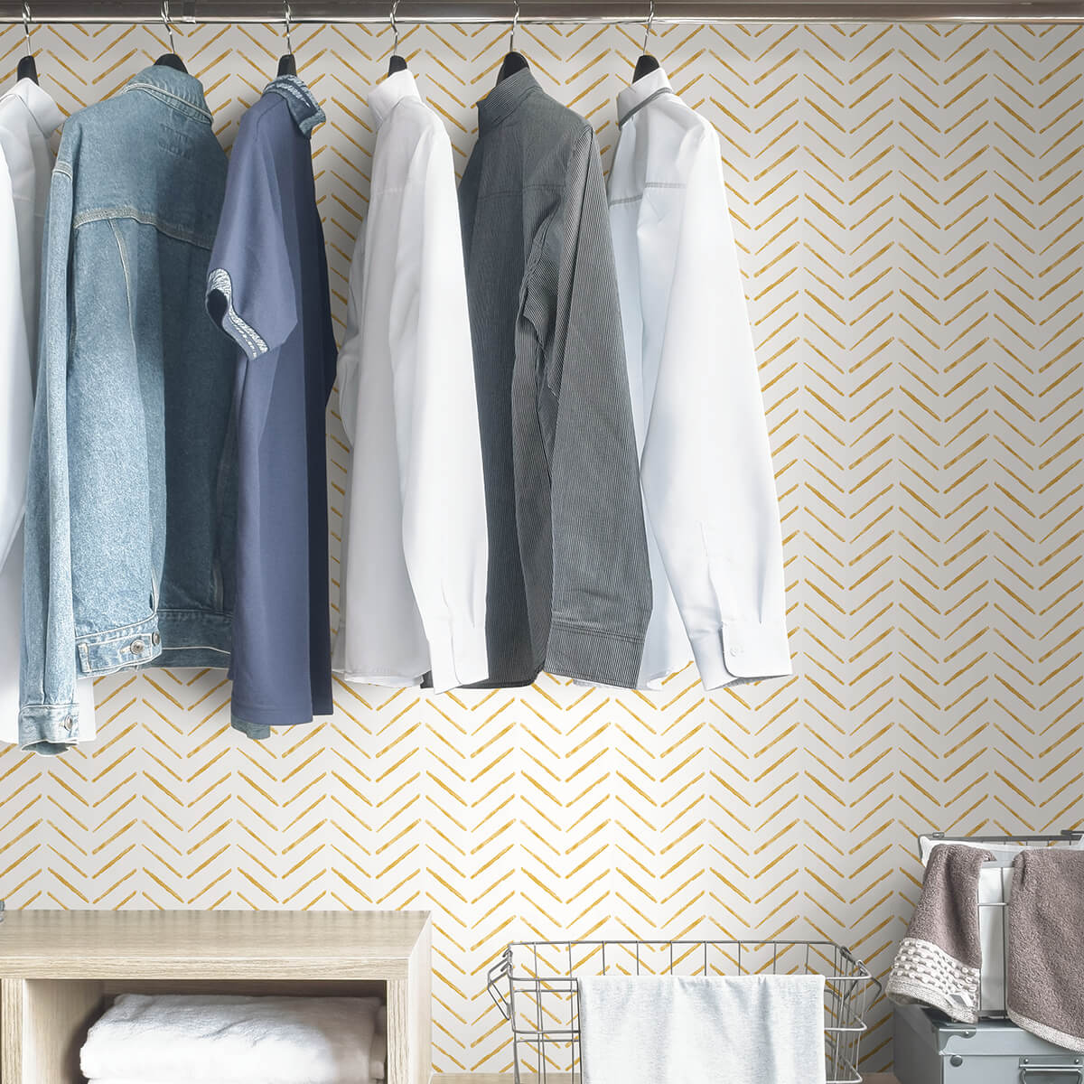 give-your-walls-a-subtle-splash-of-color-with-this-geometric-peel-and-stick-wallpaper-its-delicate-c-york-wallcoverings-nus4388 - York Wallcoverings Wallpaper