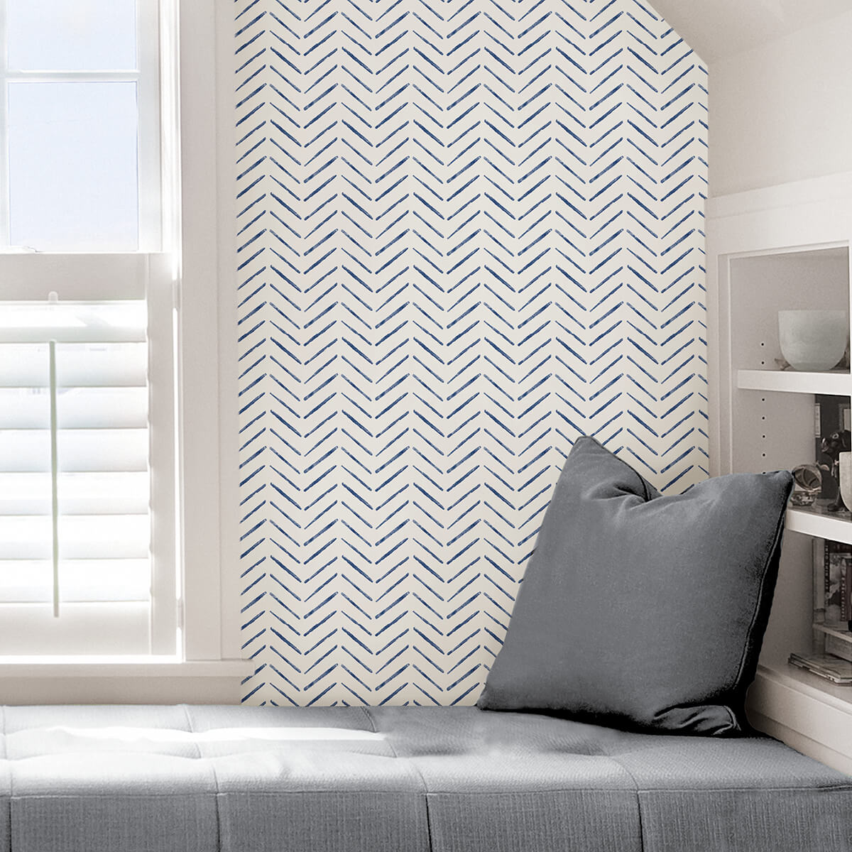 this-utterly-versatile-peel-and-stick-wallpaper-is-perfect-for-updating-a-bathroom-home-office-or-ev-york-wallcoverings-nus4389 - York Wallcoverings Wallpaper