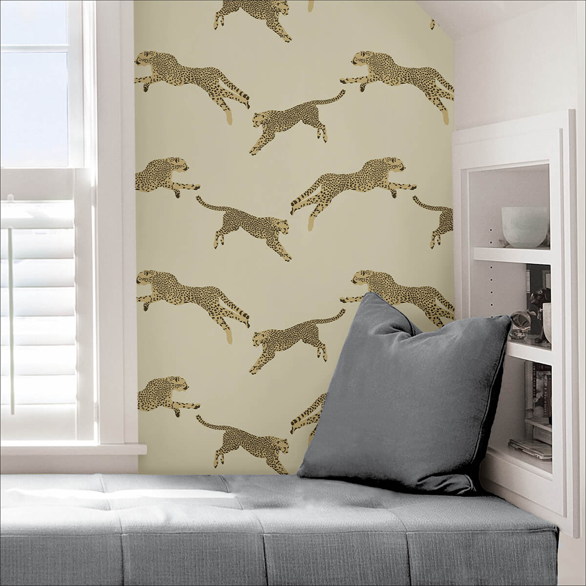 dune-leaping-cheetah-peel-and-stick-wallpaper-york-wallcoverings-scs4274 - York Wallcoverings Wallpaper