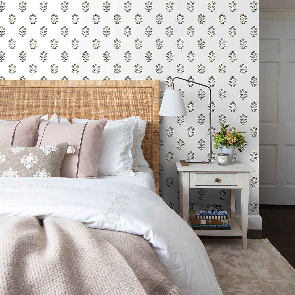 Kit Petal Floral Wallpaper - York Wallcoverings - AST4360 - York Wallcoverings Wallpaper