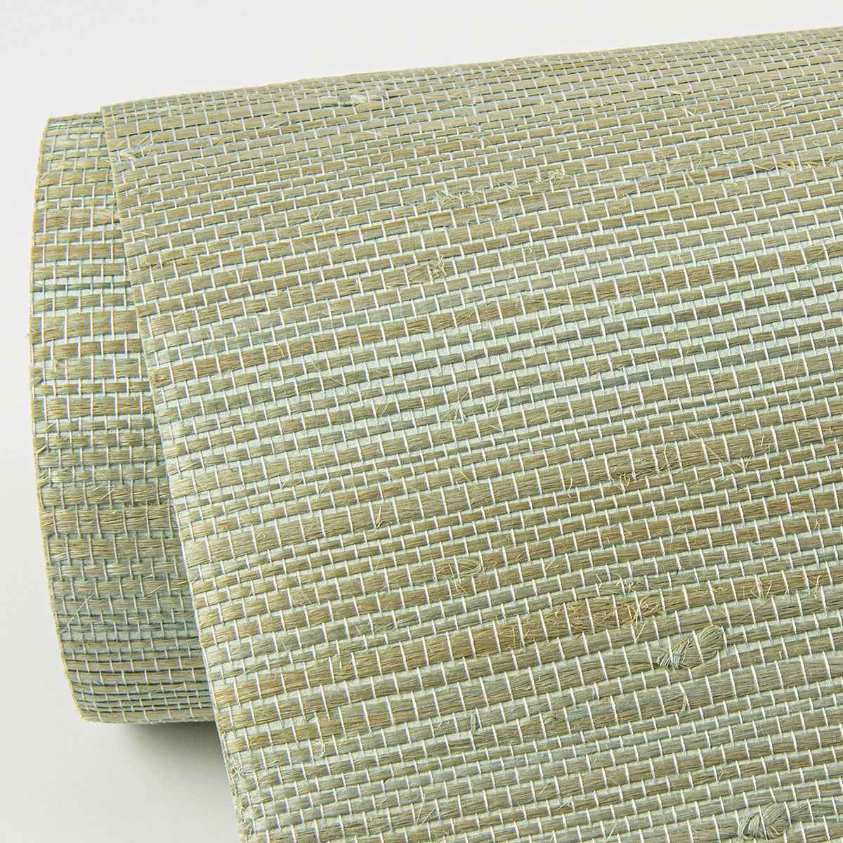Battan Mint Jute Grasscloth Wallpaper - York Wallcoverings - 2972-65609 - York Wallcoverings Wallpaper