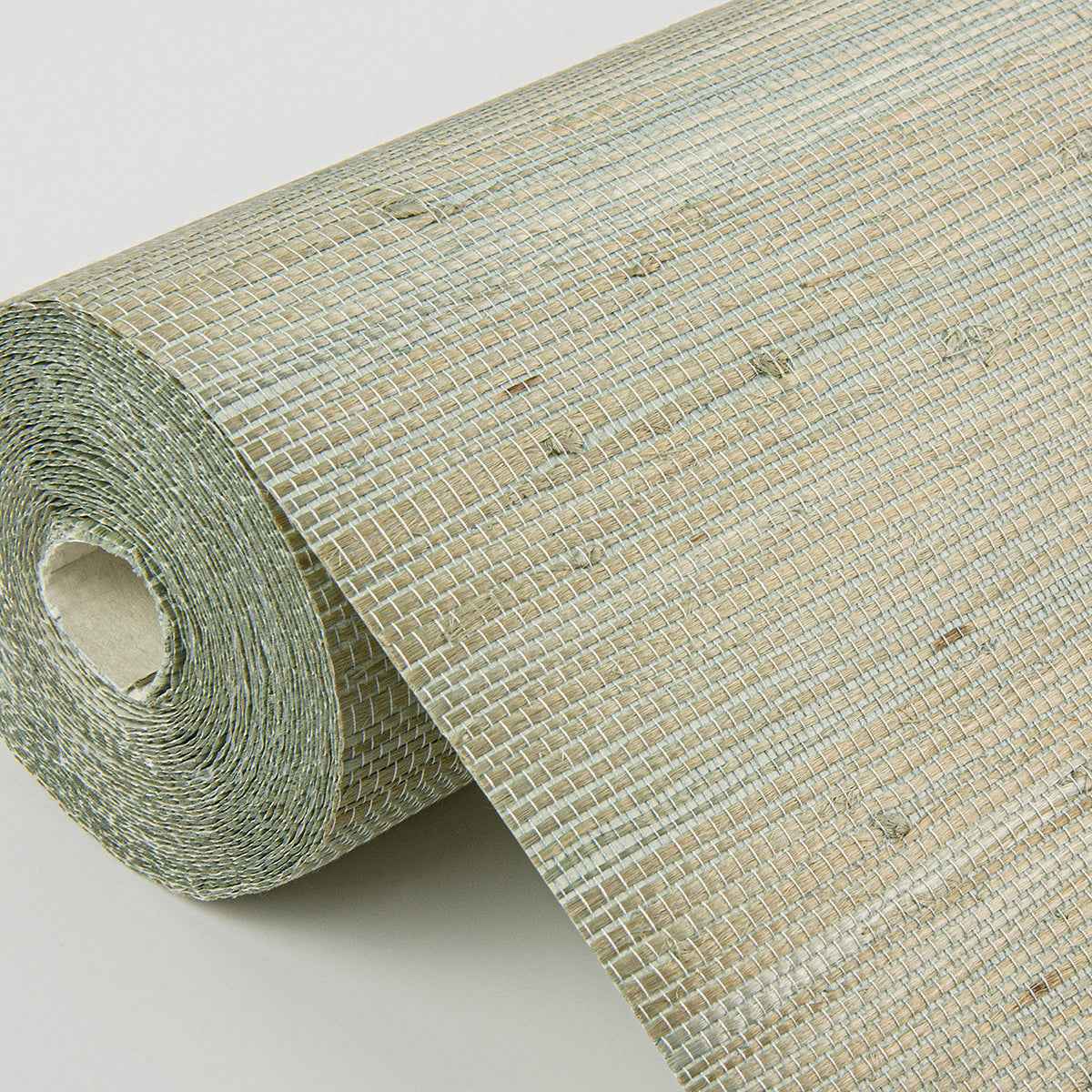 Battan Mint Jute Grasscloth Wallpaper - York Wallcoverings - 2972-65609 - York Wallcoverings Wallpaper