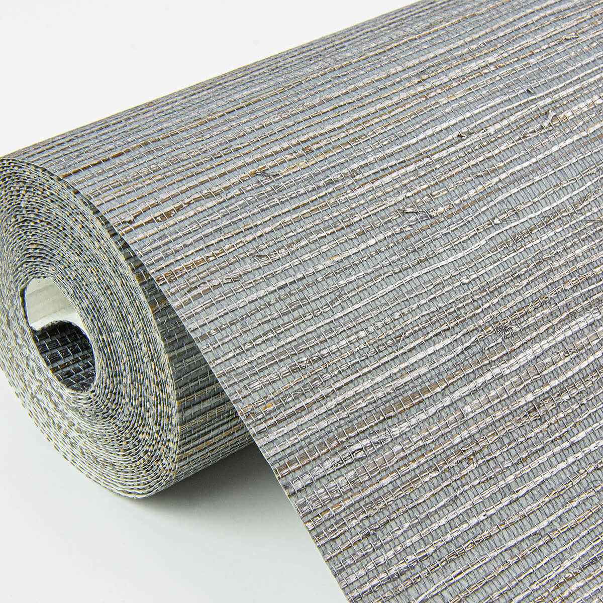 Shandong Slate Ramie Grasscloth Wallpaper - York Wallcoverings - 2972-80085 - York Wallcoverings Wallpaper