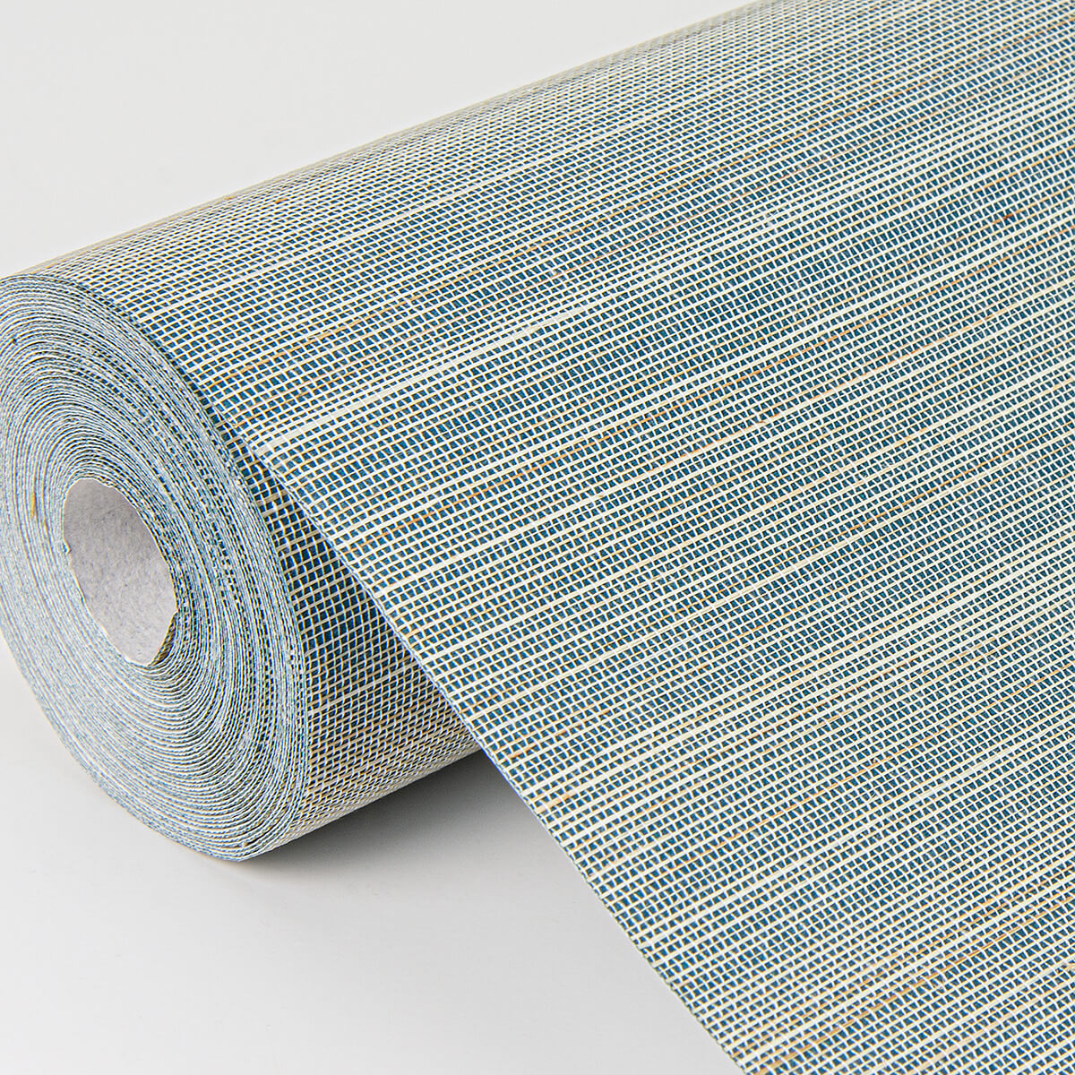 mai-turquoise-abaca-grasscloth-wallpaper-york-wallcoverings-2972-86101 - York Wallcoverings Wallpaper