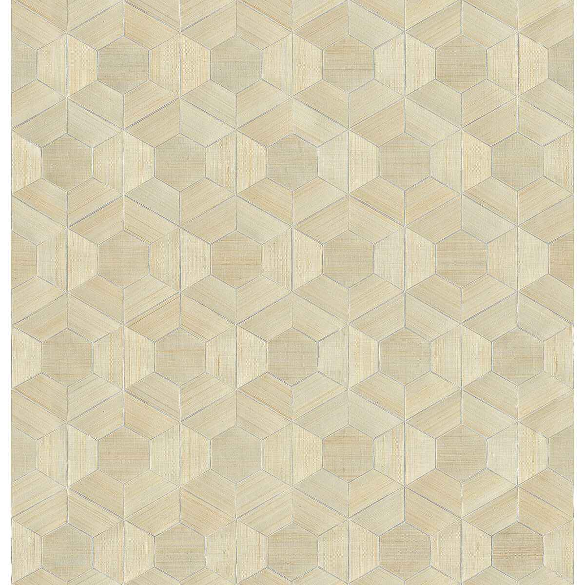 Linzhi Metallic Abaca Grasscloth Wallpaper - York Wallcoverings - 2972-86114 - York Wallcoverings Wallpaper