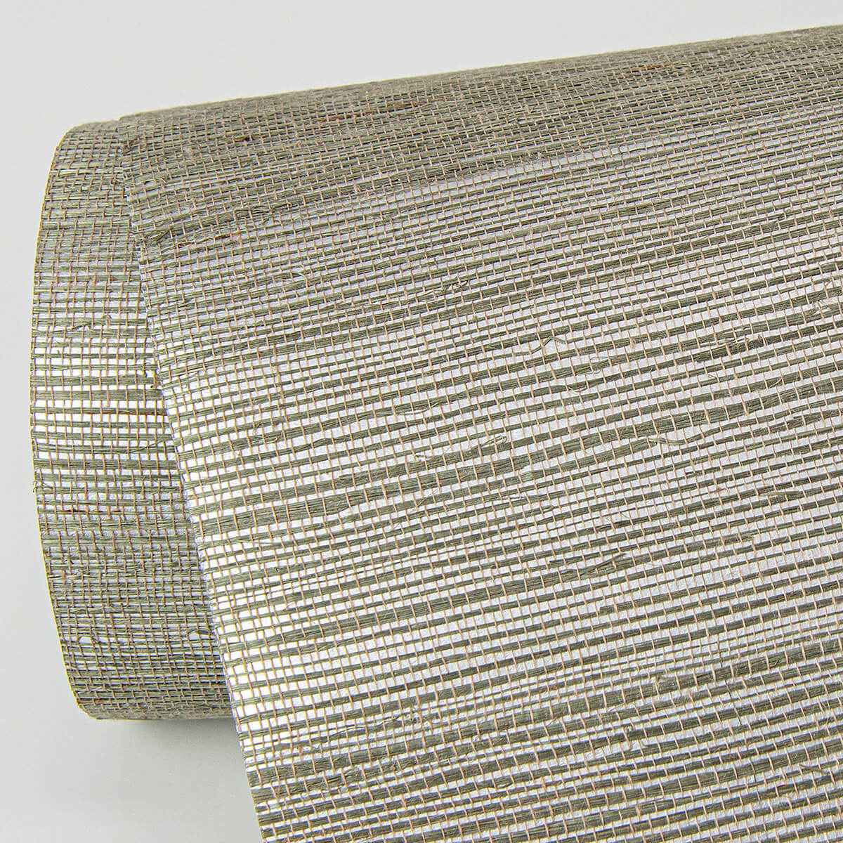 Caihon Silver Sisal Grasscloth Wallpaper - York Wallcoverings - 2972-86116 - York Wallcoverings Wallpaper