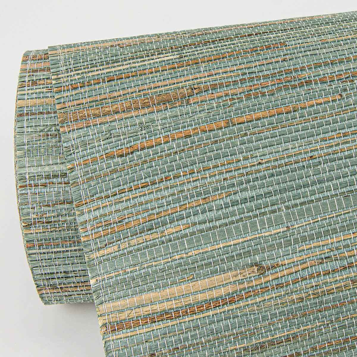 Kira Turquoise Hemp Grasscloth Wallpaper - York Wallcoverings - 2972-86125 - York Wallcoverings Wallpaper