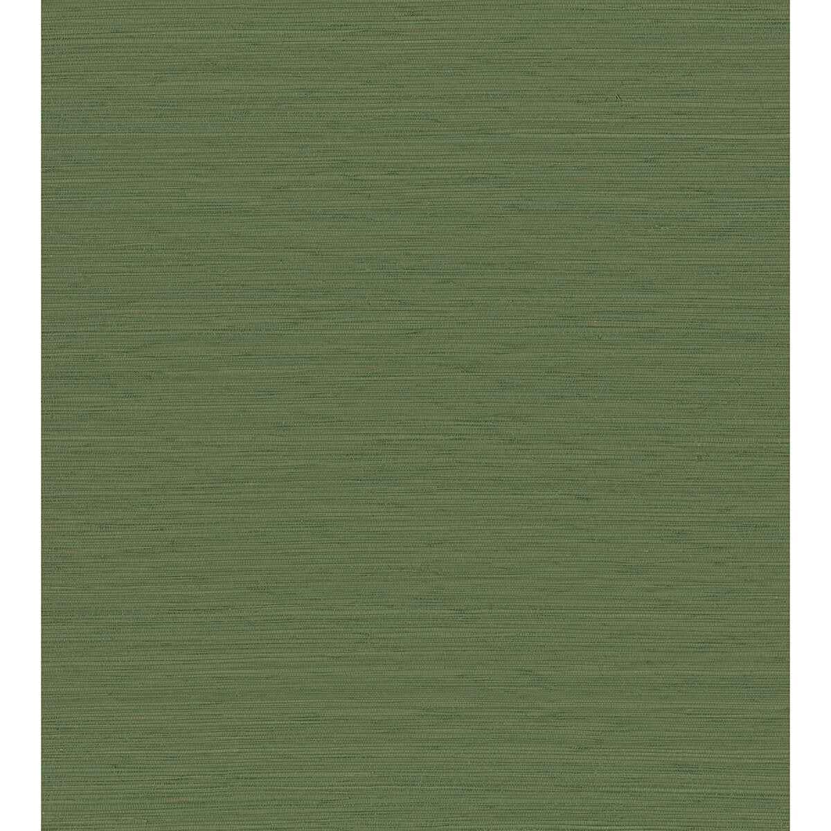Kira Green Hemp Grasscloth Wallpaper - York Wallcoverings - 2972-86129