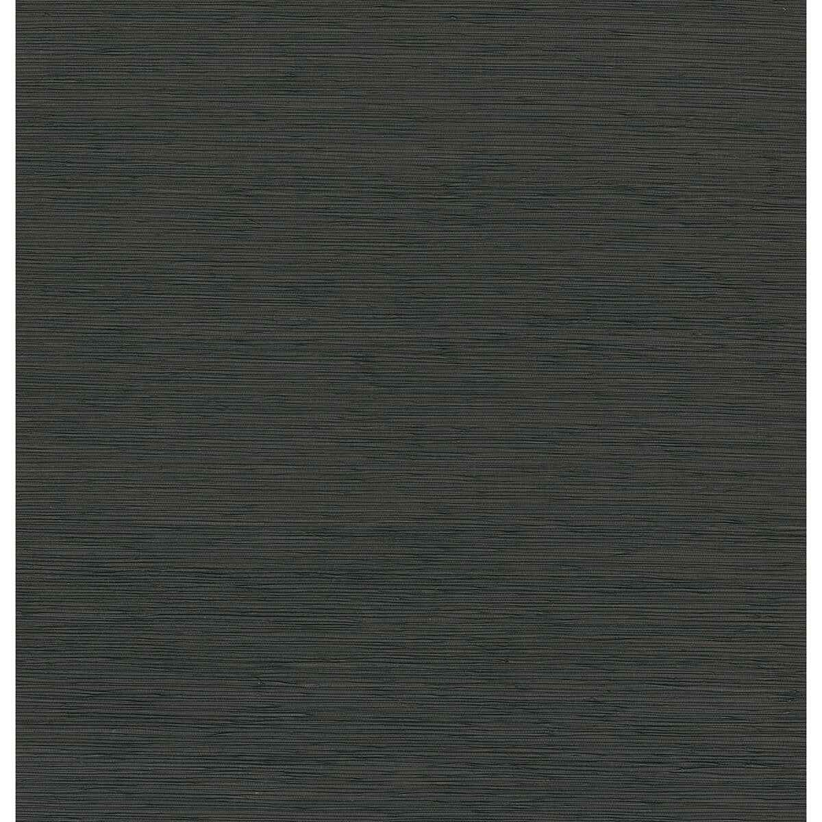 Kira Charcoal Hemp Grasscloth Wallpaper - York Wallcoverings - 2972-86132