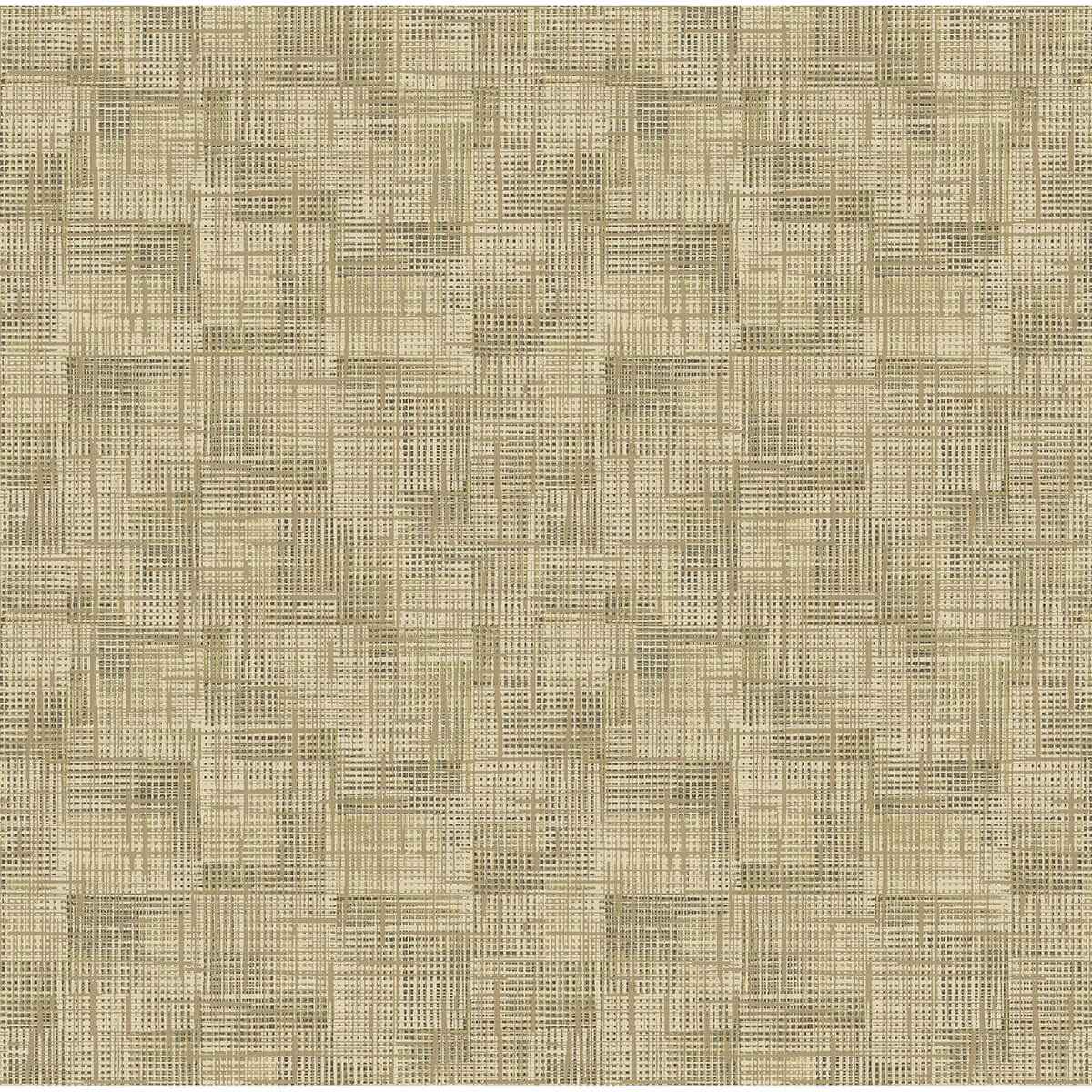 Ting Brown Lattice Wallpaper - York Wallcoverings - 2972-86160