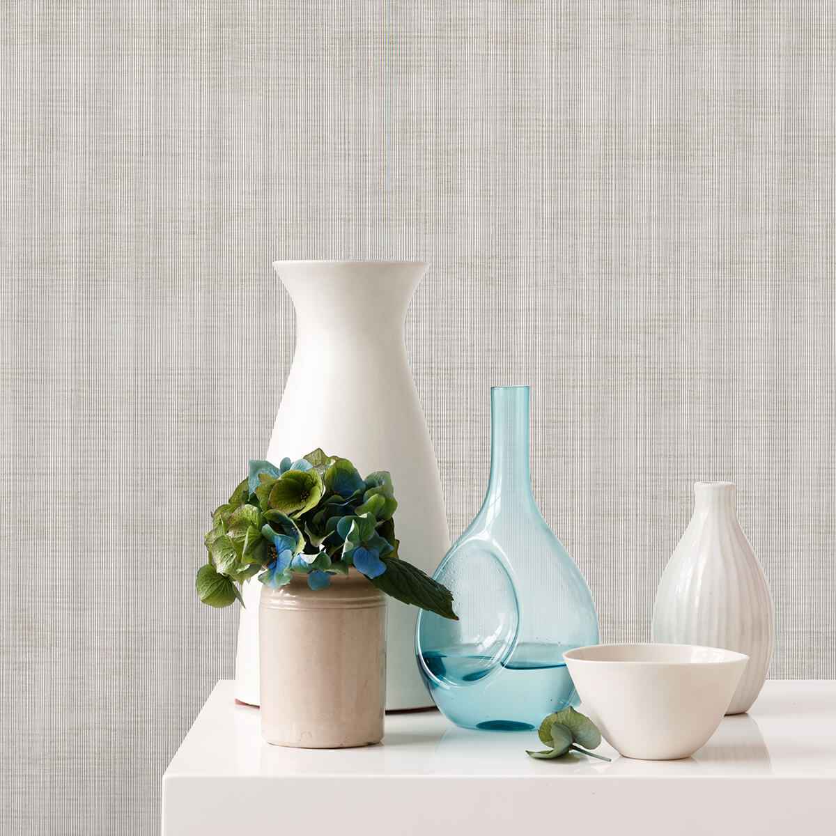 Yawen Taupe String Wallpaper - York Wallcoverings - 2972-86174 - York Wallcoverings Wallpaper