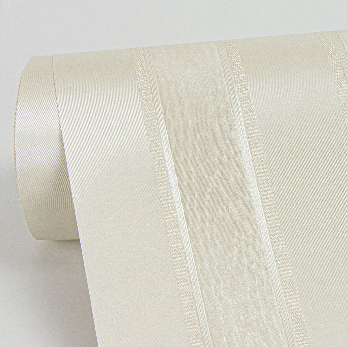 zeta-cream-moire-stripe-wallpaper-york-wallcoverings-4058-21793 - York Wallpaper Wallpaper