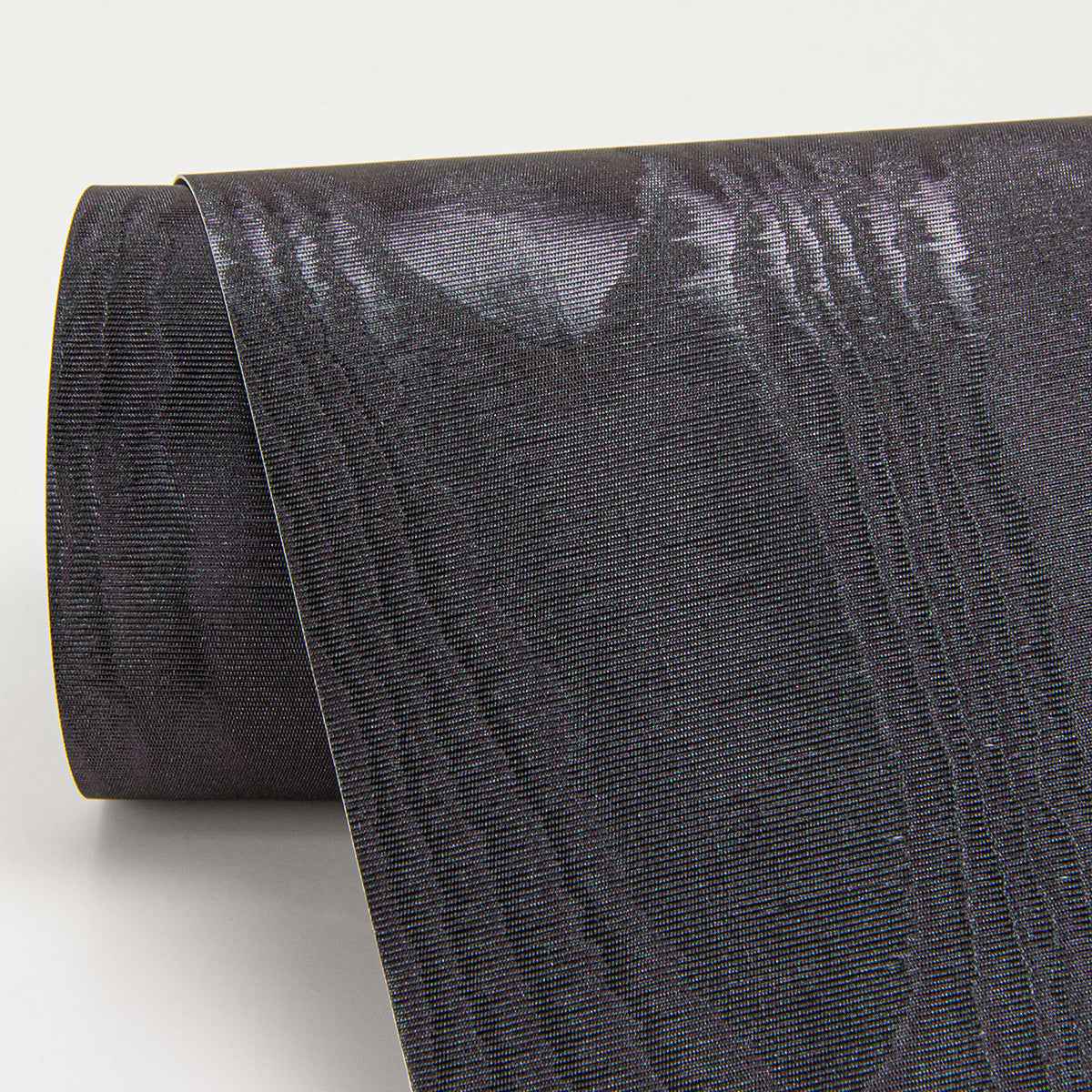Angelina Black Moire Wallpaper - York Wallcoverings - 4058-24819 - York Wallcoverings Wallpaper