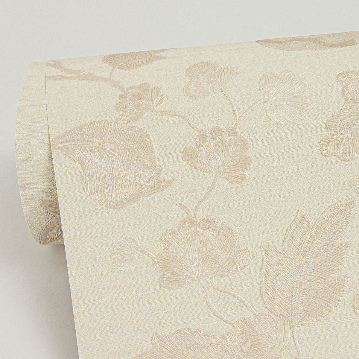vittoria-cream-floral-wallpaper-york-wallcoverings-4058-24842 - York Wallpaper Wallpaper