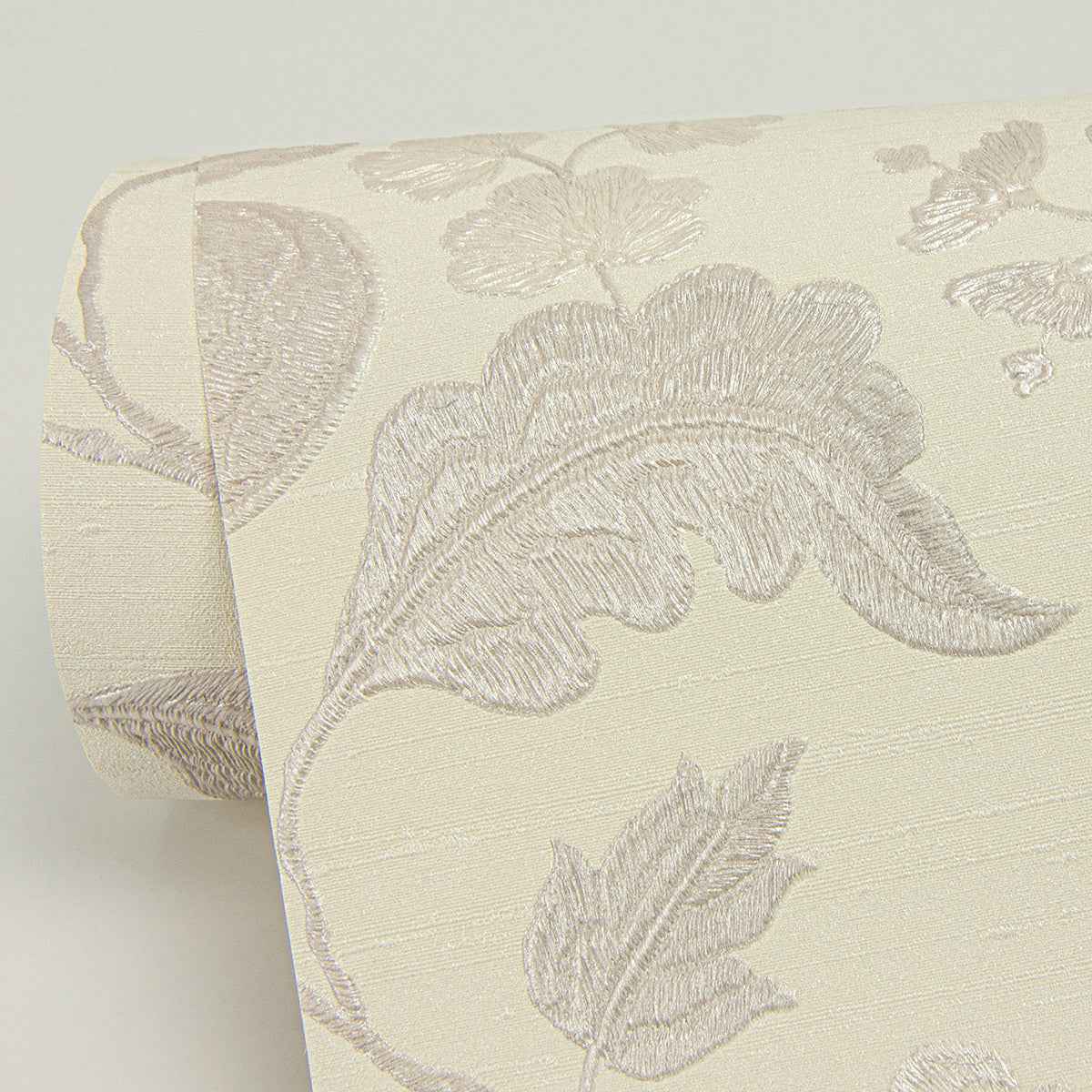 Vittoria Light Pink Floral Wallpaper - York Wallcoverings - 4058-24847