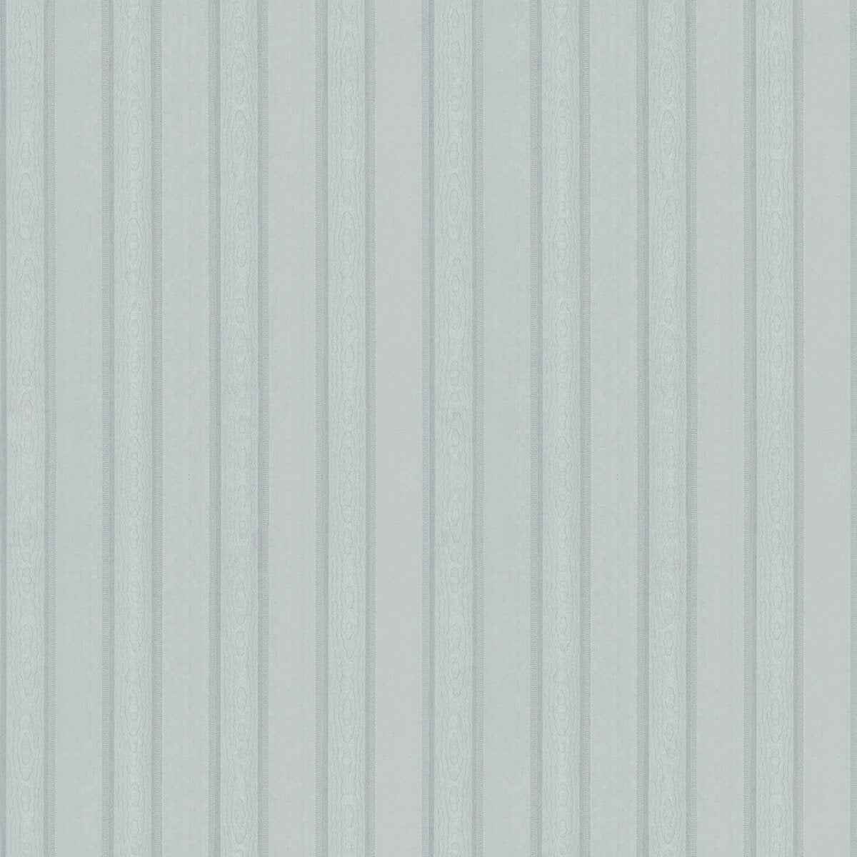 Zeta Light Blue Moire Stripe Wallpaper - York Wallcoverings - 4058-24890