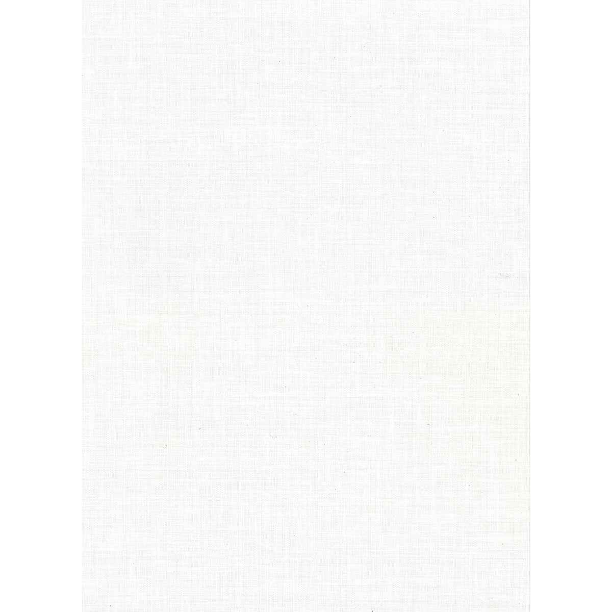 Upton White Faux Linen Wallpaper - York Wallcoverings - 2984-50315
