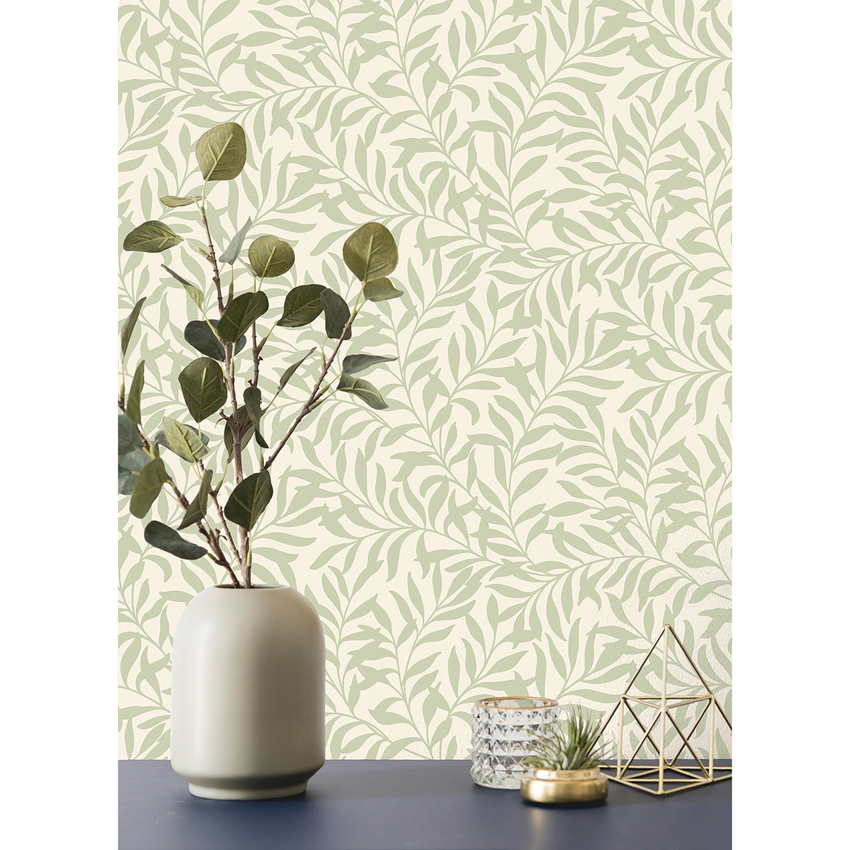 salix-sage-leaf-wallpaper-york-wallcoverings-m1667 - York Wallpaper Wallpaper