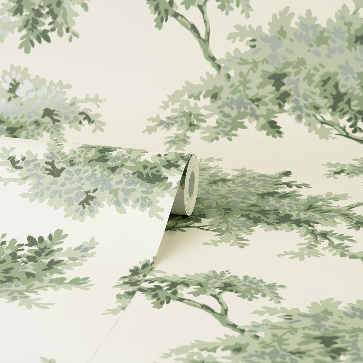 ashdown-sage-tree-wallpaper-york-wallcoverings-m1674 - York Wallpaper Wallpaper