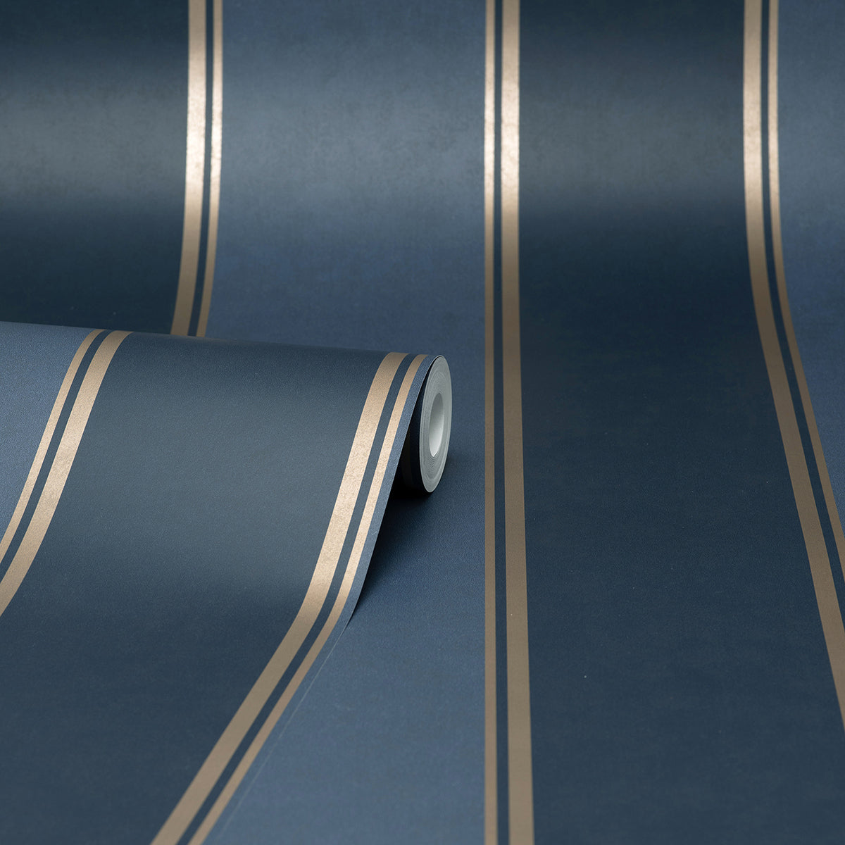 rydia-blue-stripe-wallpaper-york-wallcoverings-m1708 - York Wallpaper Wallpaper