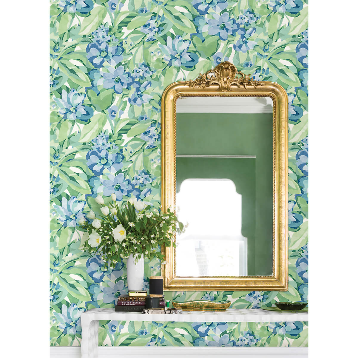 heather-belles-fleurs-peel-and-stick-wallpaper-york-wallcoverings-cbs4511 - York Wallcoverings Wallpaper