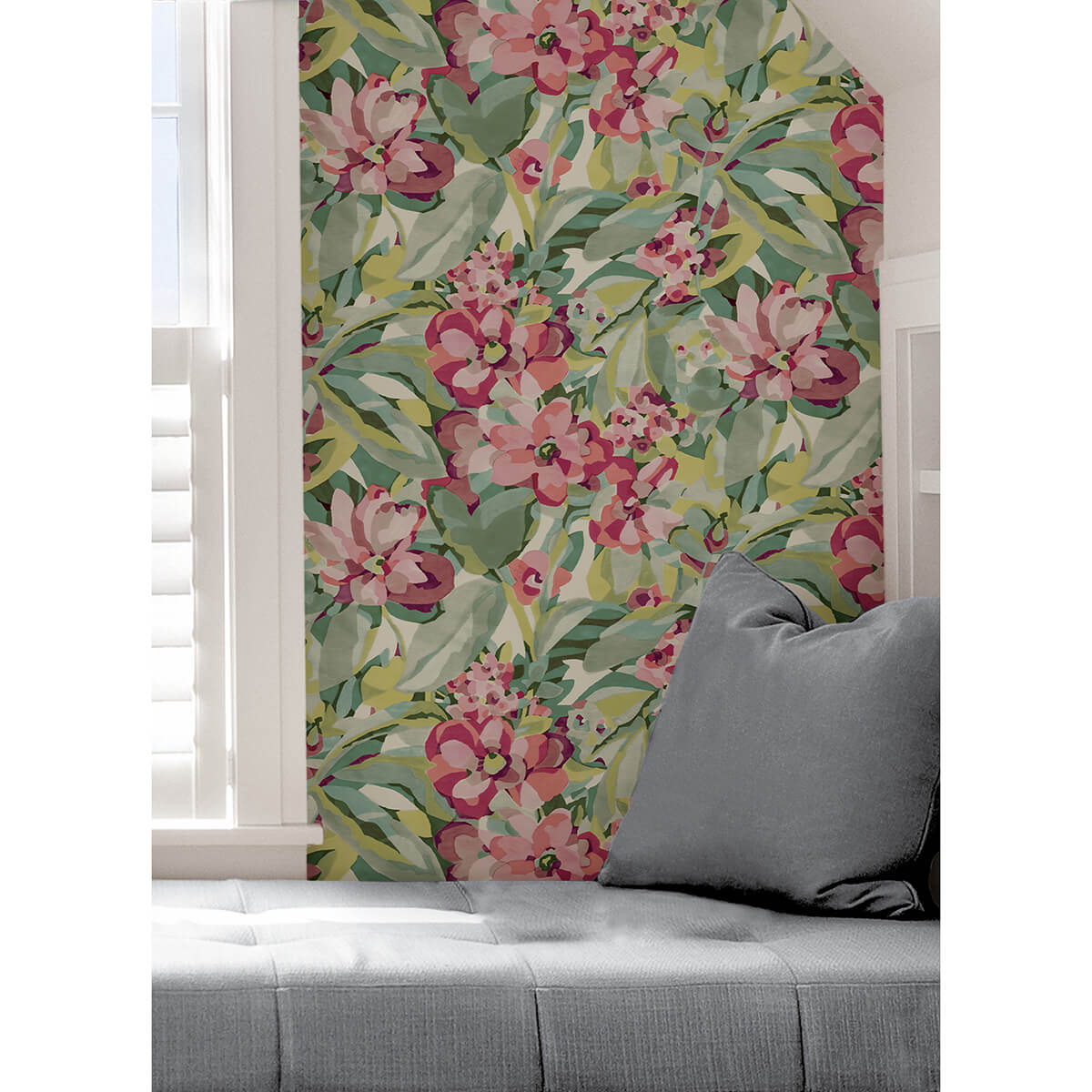 wine-belles-fleurs-peel-and-stick-wallpaper-york-wallcoverings-cbs4512 - York Wallcoverings Wallpaper