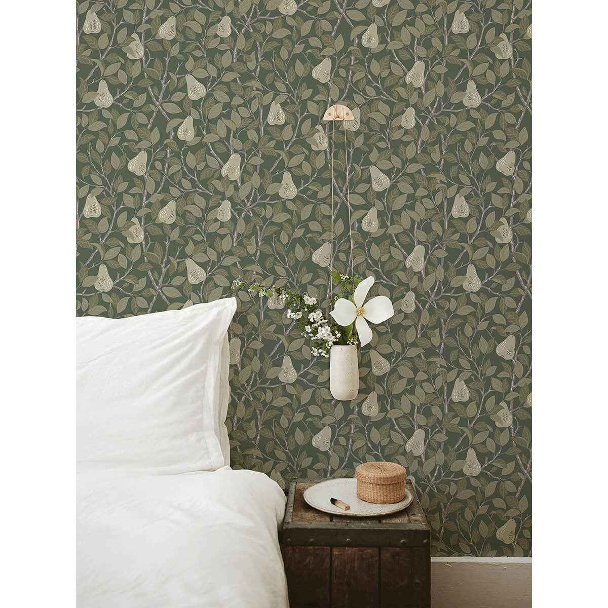 Pirum Green Pear Wallpaper - York Wallcoverings - 2999-13105 - York Wallcoverings Wallpaper