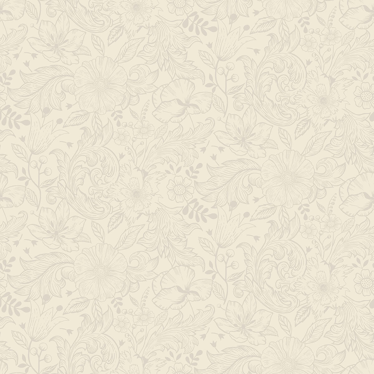 wilma-white-block-print-wallpaper-york-wallcoverings-2999-13125 - York Wallpaper Wallpaper