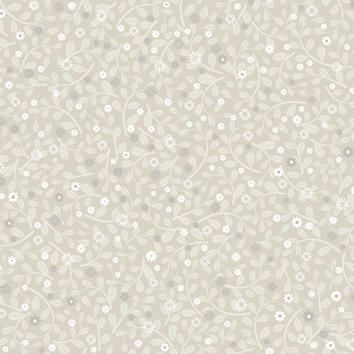 hummelvik-light-grey-daisy-trail-wallpaper-york-wallcoverings-2999-24126 - York Wallcoverings Wallpaper