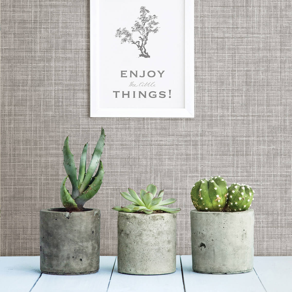 tuckernuck-grey-linen-wallpaper-york-wallcoverings-2999-24270 - York Wallcoverings Papel pintado