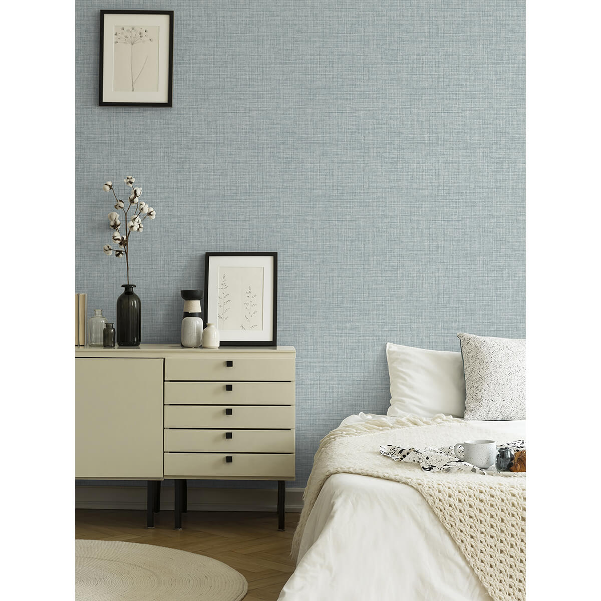 tuckernuck-slate-linen-wallpaper-york-wallcoverings-2999-25790 - York Wallcoverings Wallpaper