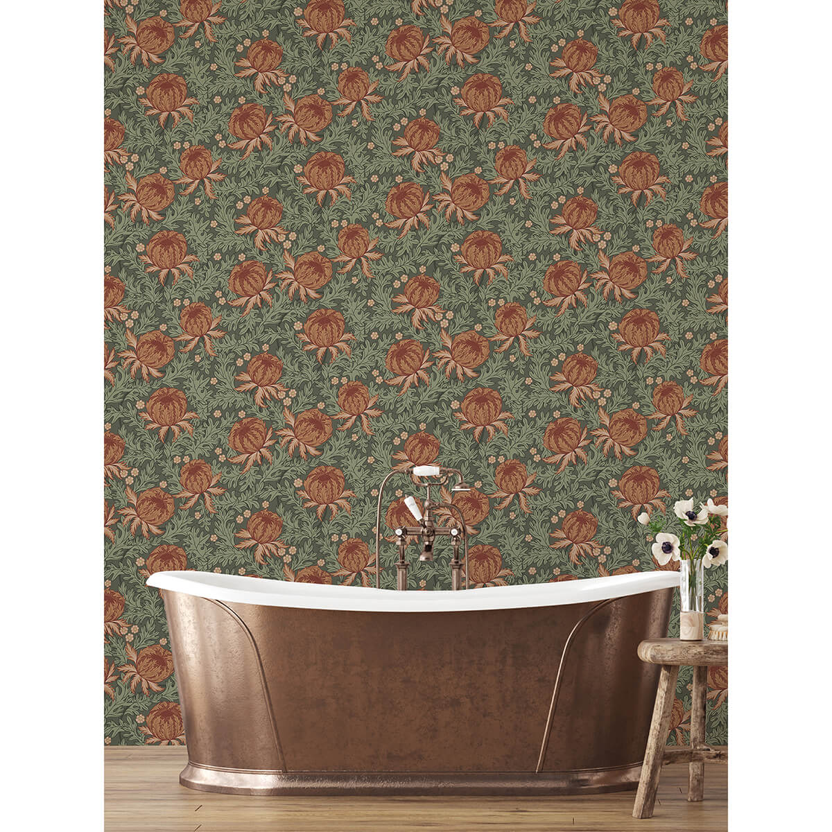 arthur-green-thistle-wallpaper-york-wallcoverings-2999-39028 - York Wallcoverings Wallpaper