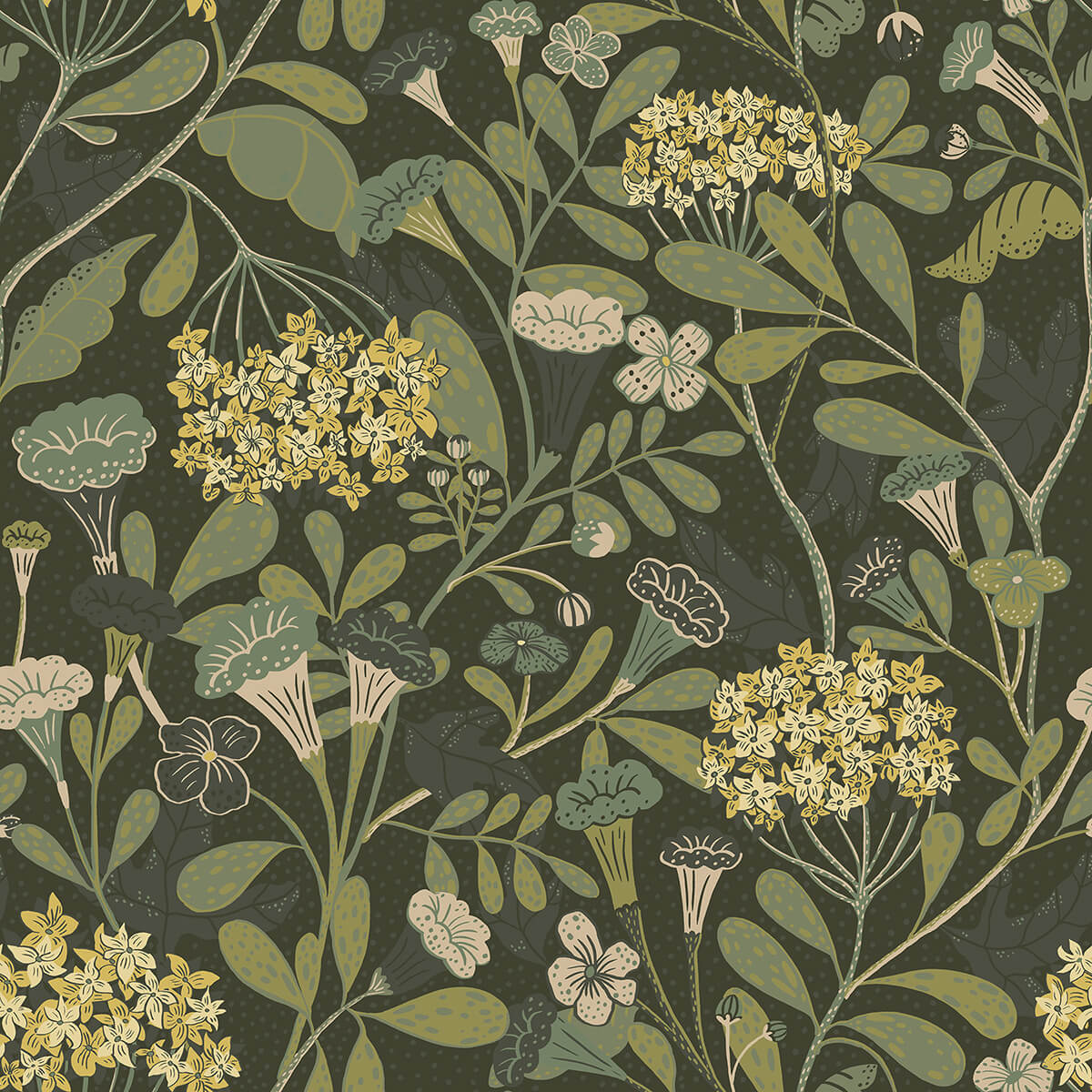 hybbe-dark-green-hydrangea-garden-wallpaper-york-wallcoverings-2999-55022