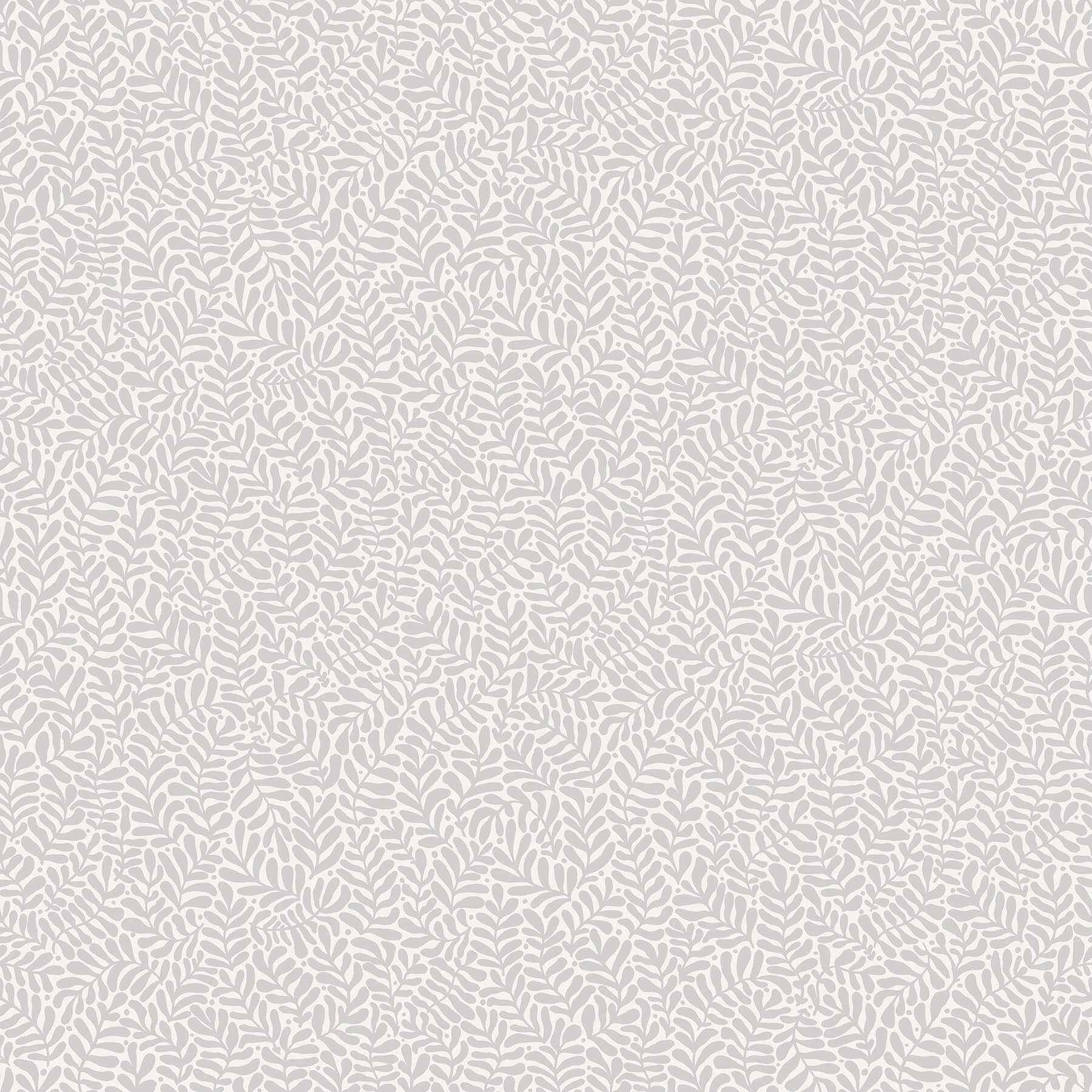 Anna Light Grey Fern Trail Wallpaper - York Wallcoverings - 2999-55004 - York Wallcoverings Wallpaper
