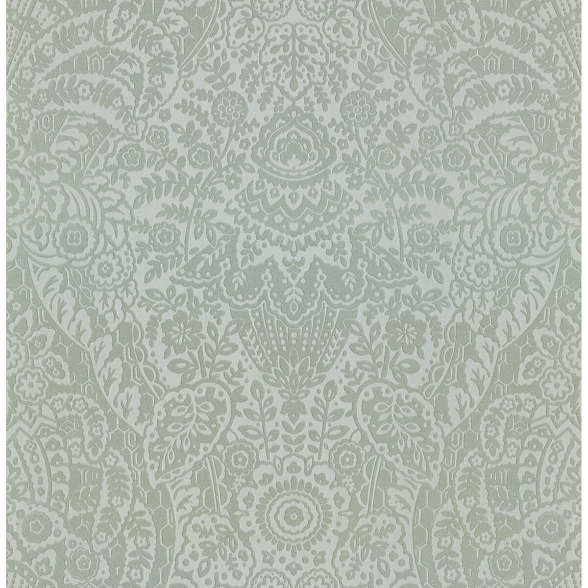 maris-silver-flock-damask-wallpaper-york-wallcoverings-2973-87366 - York Wallcoverings Papel pintado