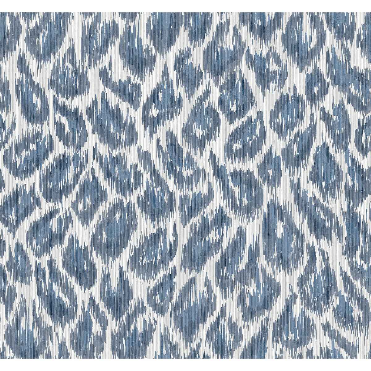 Electra Blue Leopard Spot String Wallpaper - York Wallcoverings - 2973-90301 - York Wallcoverings Wallpaper
